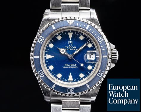 tudor submariner 79090 blue|1992 tudor submariner 79090.